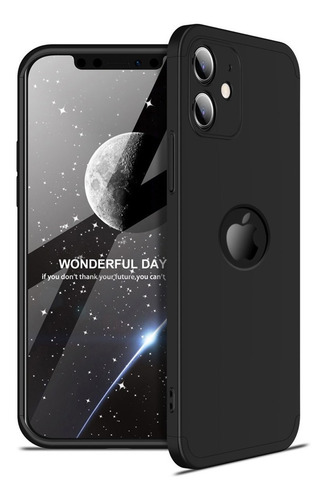 Imagen 2 de 8 de Carcasa Para iPhone 12 Proteccion 360° Antigolpes Gkk