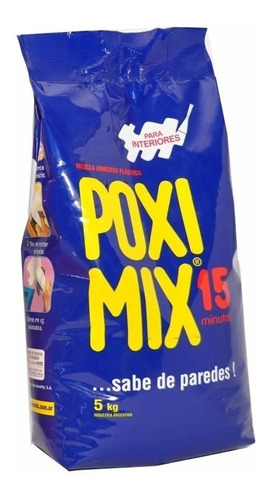 Poximix Para Interior Repara Grietas X 5 Kgs. +1 Lija