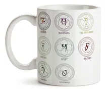 Comprar Caneca Runas Magicas Skyrim 325ml Porcelana + Caixa Brinde