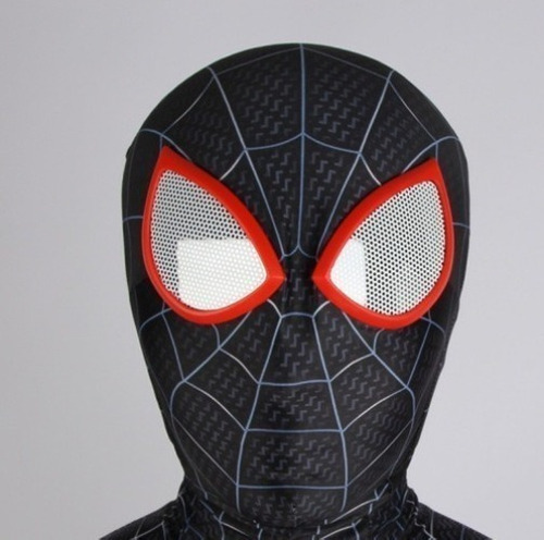 Imagen 8 de 10 de Traje Para Spiderman Miles Morales Cosplay Adultos Halloween