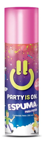 Espuma Para Fiesta En Spray Con Aroma Pack 4 Latas De 250ml