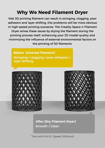 Impresora 3d Creality Ender-3 V3 + Caja Secadora Filamentos
