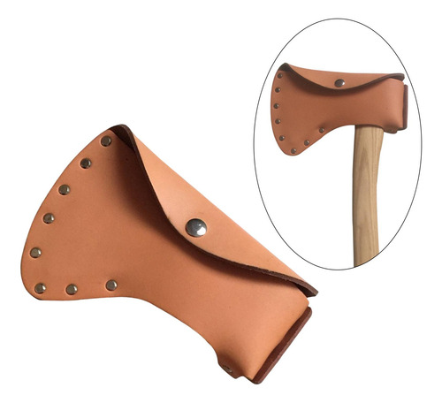 Funda Protectora Para Hoja De Hacha Marrón, Funda