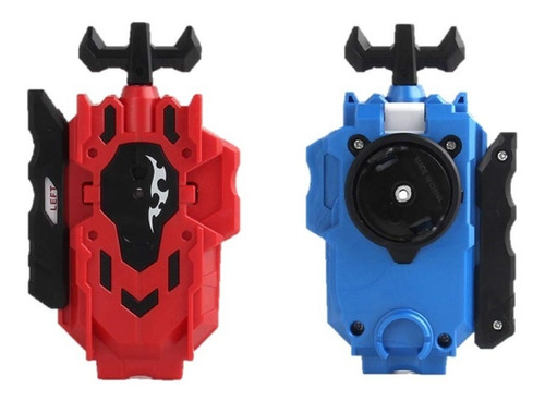 1 Lanzador Beyblade Burst Beylauncher Lr Supremo Con Color Rojo