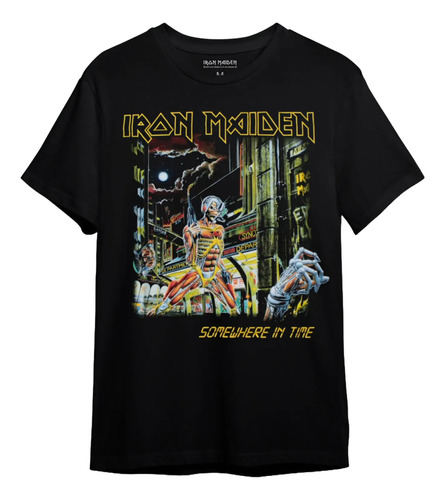 Camiseta Iron Maiden Somewhere In Time
