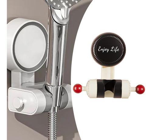 5 Soporte Para Cabezal De Ducha, Soporte Para Rociador Negro