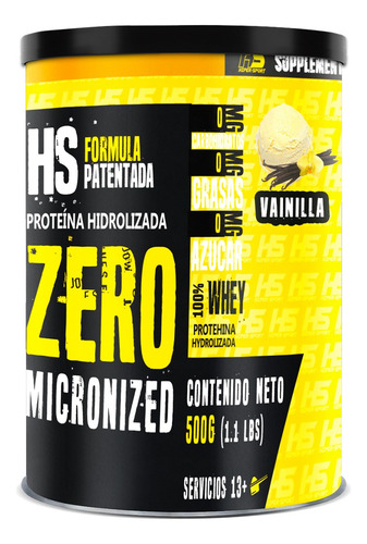 Proteína Isolate Inmortal Suplements 500g Sabores Vainilla