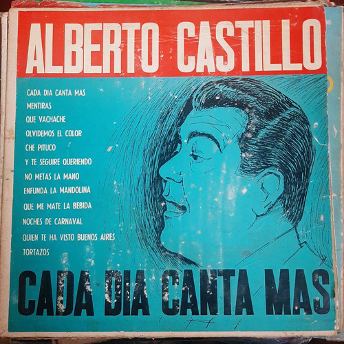 Portada Alberto Castillo Cada Dia Canta Mas P2