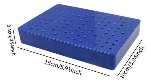 Base Clip Sints Base 14x9 Agujados De Bricolaje Azul
