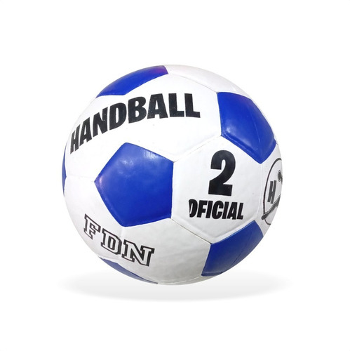 Pelota Handball Cuero Sintético Oficial Fdn Colegio P