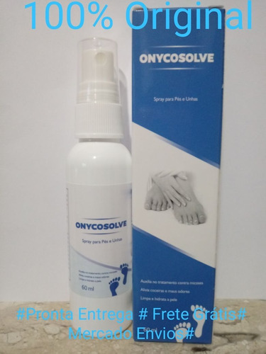 Onycosolve Spray Natural Anti Fungo Para Pele E Unha 60ml