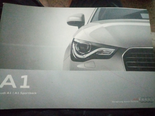Catálogo De Agencia Audi A1 Sportback  Año 2013 