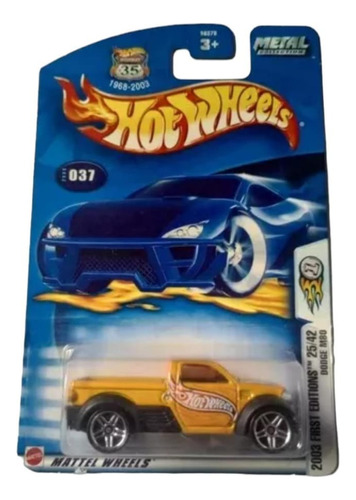 Hot Wheels Cars Toy 2003 First Editions Dodge M80 Vintage