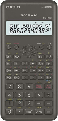 Calculadora Casio Científica Segunda Edición  Fx-350ms2