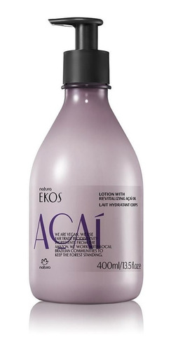 Pulpa Para El Cuerpo Natura Ekos Acai X 400ml