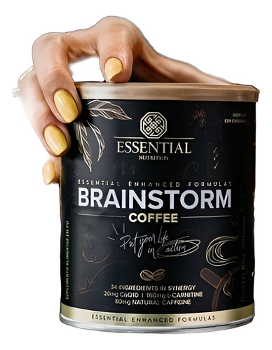 Brainstorm Coffee (186g) - Sabor: Café Com Especiarias
