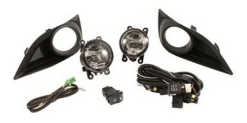 Kit Neblineros Completo Cable Y Switch Mazda Bt50 2013 /