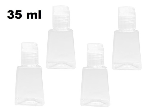 Envase Plástico 35 Ml Gel Antibacterial Por 10 Und