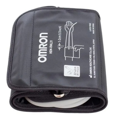 Repuesto Brazalete Tensiómetro OMRON HEM-RML31 Universal 22 A 42CM