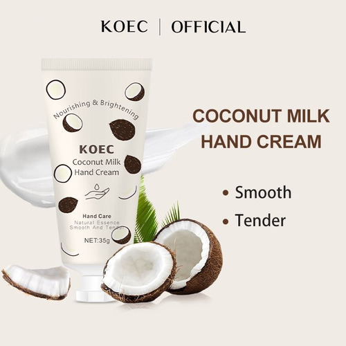 Hh Crema De Manos Leche De Coco Hidratante
