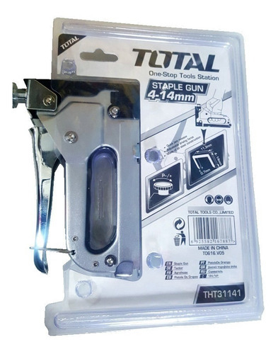 Engrampadora Manual De Aluminio Total Tht31141