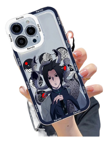 Funda De Teléfono Anime Narutos Uchihas Sasukes Para iPhone