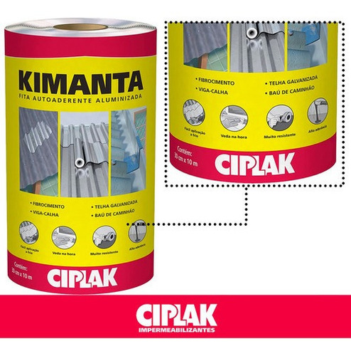 Ciplak Kimanta Aluminio Rl 0,30x10m