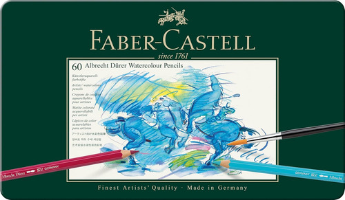 Faber Castell Albrecht 117560 Dura Lápices De Acuarela, 60 C