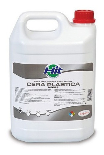 Cera Plástica Negra Viriginia 5 Lts