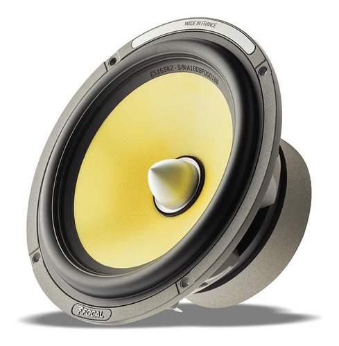 Conjunto de mídia e tweeter Focal ES-165k2 6.5 Pul Power