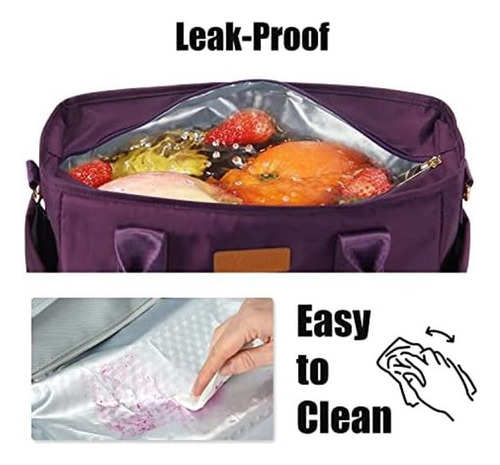 Bolsa Lanchera Yitote Púrpura