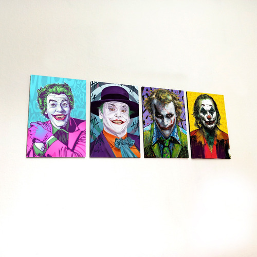 Cuadro Moderno Joker Guason Batman Ledger Phoenix Nicholson