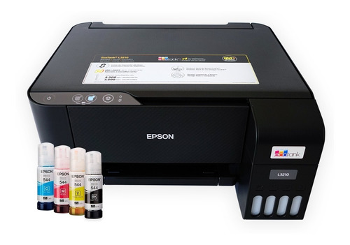 Imagen 1 de 8 de Impresora Multifunción Epson Ecotank L3210 Color Usb Cta