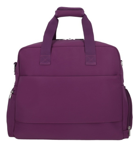 Weekender Samsonite Soft Motion Biz Shadow Purple Color Morado