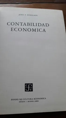 Contabilidad Economica Powelson S9 (Usado)