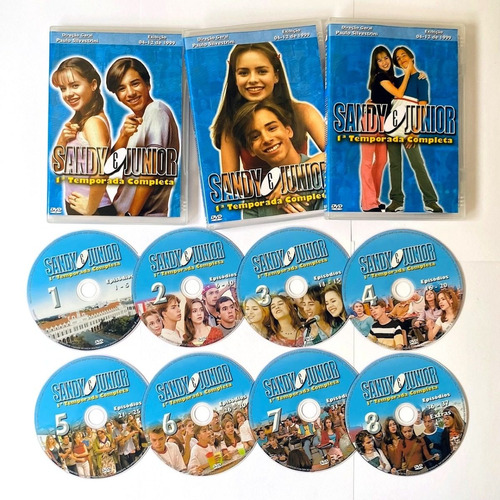 Dvd Sandy E Junior Seriado Completo, As 4 Temporadas