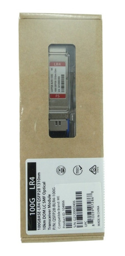 Qsfp28 100gbase-lr4 1310nm Dom Lc Smf Optical Fs (mellanox)