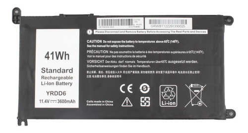 Bateria Compatible Con Dell Inspiron 5593 Calidad A
