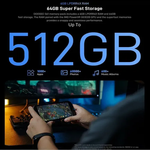 Doogee S61 6gb 64gb Dual Sim Duos