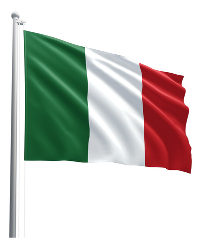 Bandeira Da Itália Em Tecido Oxford 100% Poliéster