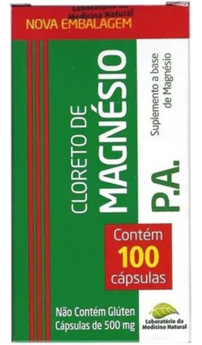 Cloruro De Magnesio 500 Mg 100 Comprimidos 