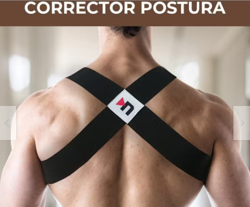 Corrector Postura Unisex Profesional Nrgy