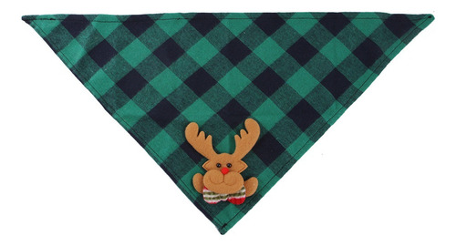 Pañuelo Para Mascotas A Cuadros, Conjunto De 2 Piezas