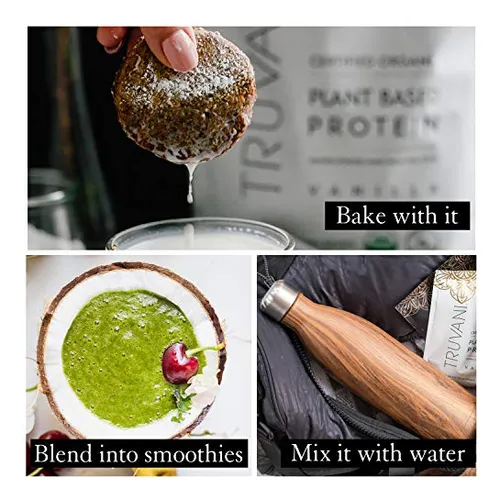 Proteína En Polvo Truvani Proteína De Guisante Vegana Orgáni