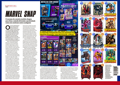 Superpôster Game Master - Marvel Snap - Arte C, De Editora Europa. Editorial Europa, Capa Mole Em Português