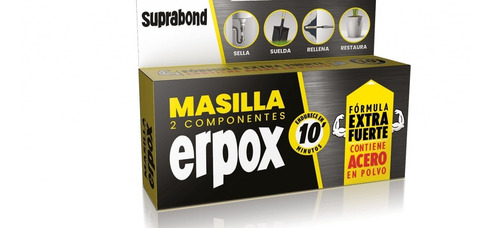 Suprabond Masilla 2 Componentes Erpox Extra Fuerte 100g