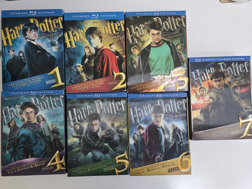 Harry Potter Ultimate Edition Coleccion Completa Bluray