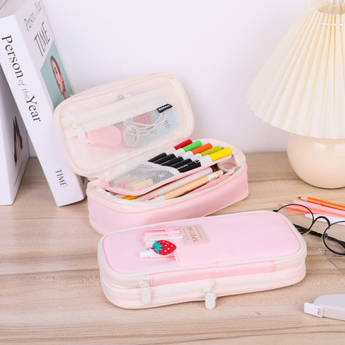 Estuche Plegable Con Cierre Gran Capacidad Organizador Papel