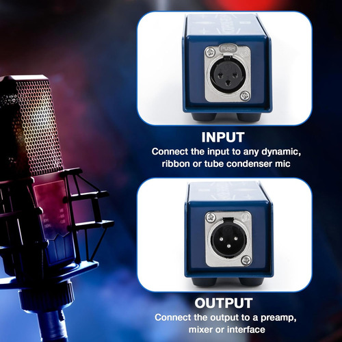 Amplificador De Ganancia De Micrófono Mic Preamp Fc-1 Para E