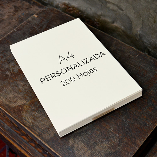 Resma Hoja Ecológica Personalizadas Para Anillar A4 X 200 H Resma Personalizada 200 Hojas